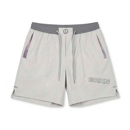 Short "BRKN 01" Off-White