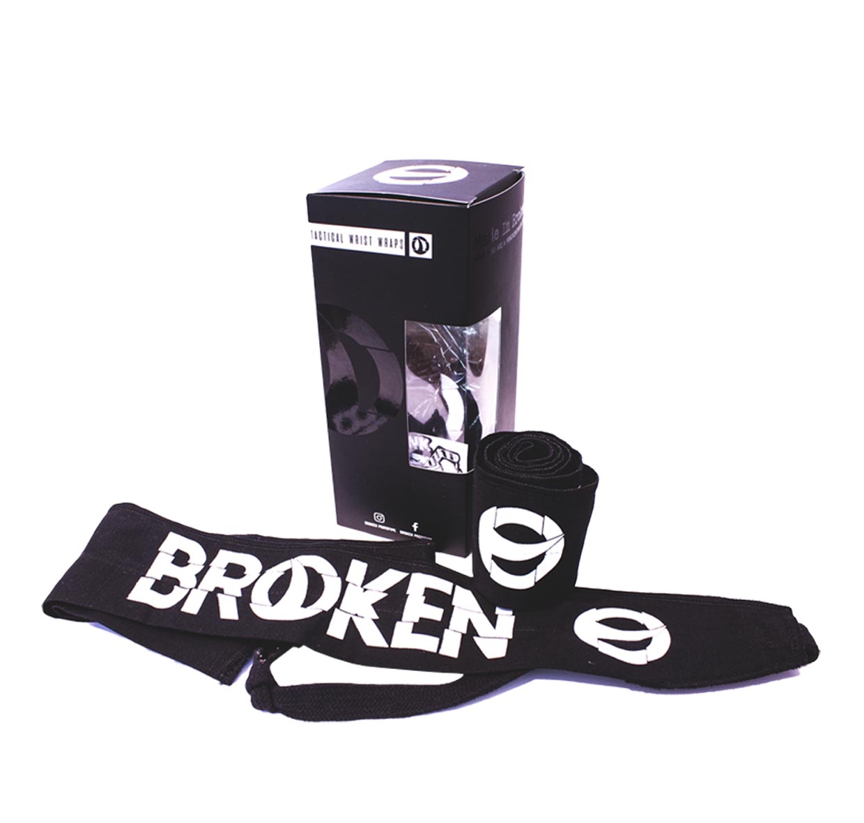 Muñequeras de tela ajustables