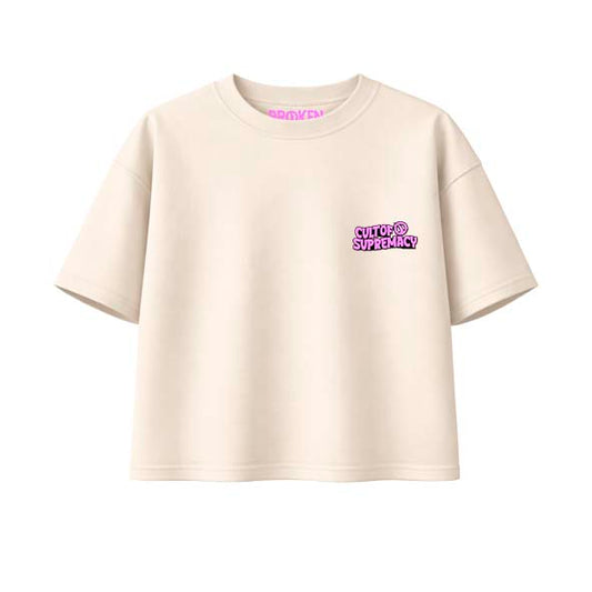 Camiseta "Skully Street" Boxy tee