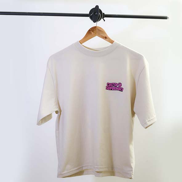 Camiseta "Skully Street" Boxy tee